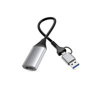 Adaptador gráfico USB Equip 133498 HDMI 1080p USB-A y USB-C