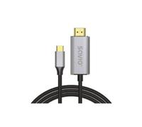 Adaptador gráfico USB Savio CL-170 USB-C a HDMI 4K HDR 2 m
