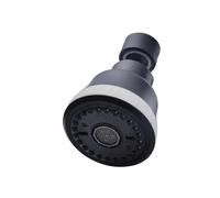 Adaptador Grifo Cocina Cabezal rociador for grifo de cocina con 4 modos, giratorio 360°, ahorrador agua, aireador, boquilla extensora antisalpicaduras, burbujeador (1 unidad)(Black)