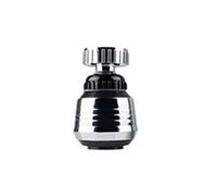 Adaptador Grifo Cocina Cabezal rociador for grifo de cocina con rotación 360 grados, antisalpicaduras, ahorrador agua, boquilla rociadora 2 modos, conector y burbujeador(Color02)