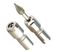 Adaptador Grinder - 3mm 6mm de alto carbono de acero de fijación de mandril, convertidor de herramienta rotativa, conector de bits de perforación antideslizante Precision Engraving Polishing Accessory