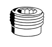 ADAPTADOR GROHE 12945 1/2"x3/8" CROMADO