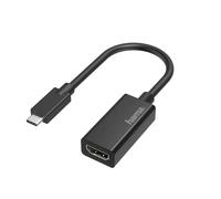 Adaptador Hama USB-C para HDMI Ultra-HD 4K (00200315 - Resolución 4K 30Hz - Compatível Thunderbolt 3/4)