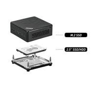 Adaptador hdd para mini ordenador msi cubi n 8gl ms - b17111 negro (956-B17111-101)