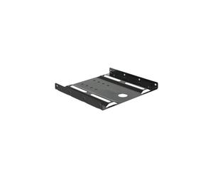 Adaptador HDD/SSD 2,5Z a 3,5Z - DELOCK - Modelo 18205 - Color Negro - Metal