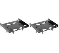 Adaptador HDD/SSD 5.25- SHARKOON hasta 4 Dispositivos (Paquete de 2)