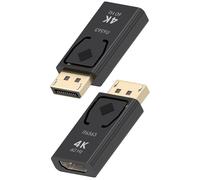 Adaptador hdmi 4k aisens a125-0908/ displayport macho - hdmi hembra
