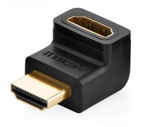 Adaptador HDMI 4K UGREEN HD112 , Dorado HDMI a HDMI, Compacto, Imagen de Calidad, Compatibilidad con TV, Monitores, Proyectores