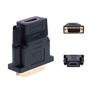 Adaptador Hdmi a DVI (DVI-D Dual Link 24+1) Adaptador HDMI Hembra a DVI Macho Convertidor 1080P Full HD
