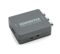 Adaptador HDMI a Euroconector - Marmitek Connect HA13 - Convertidor de video digital - RCA o SCART - Compuesto - PAL - NTSC - 1080P - Full HD - No se requiere software
