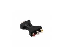 Adaptador HDMI a RCA AV, convertidor de audio y video 1080p para PC, monitor y proyector.