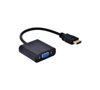 Adaptador HDMI a VGA - Root - 1080P - Negro - Cable - Convertidor