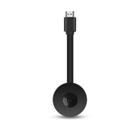 Adaptador HDMI de espejo para TV Stick inalámbrico Wifi 1080p compatible con Google iOS, Android, Airplay y Mirascreen (negro)