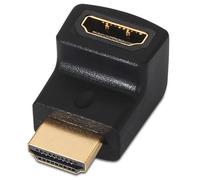 Adaptador HDMI Hembra - HDMI Macho 90º - AISENS