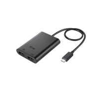 Adaptador HDMI i-tec USB-C Dual 4K/60Hz 8K/30Hz Negro Thunderbolt3/4 USB4