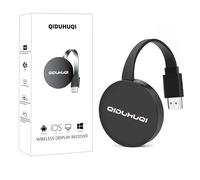 Adaptador HDMI inalámbrico 4K, Miracast hdml con Screen Mirror, Hdmi Wireless Cast para i-Phone/i-Pad/Android/iOS a TV/Monitor/proyector, compatible con Miracast, DLNA, Airplay-12.22-4