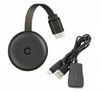 Adaptador HDMI inalámbrico 4K WiFi, Chromecast, duplicación de pantalla, streaming de música y fotos desde teléfono a TV