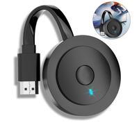 Adaptador HDMI inalámbrico, dongle Miracast, transmite de forma inalámbrica señales de Android, iOS, Windows y Mac a PC, TV o proyector