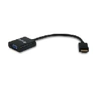 ADAPTADOR HDMI MACHO A VGA HEMBRA CON AUDIO JACK 3.5" EQUIP 11903607 11903607