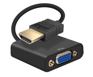 Adaptador HDMI macho a VGA hembra HD 1080p Calidad de imagen Compacto 20cm