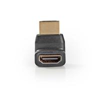 Adaptador HDMI Nedis CVGB34902BK hembra a hembra, ángulo 270°, negro