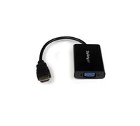 Adaptador HDMI/VGA - No especificado - No especificado - Negro - Conversión de señal - 1920x1080