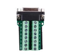 Adaptador hembra DB15 D-SUB VGA de 15 pines con terminal de conexi?n para placa PCB