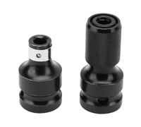 Adaptador Hexagonal Hembra 1/2 a 1/4 Pulgadas, Convertidor para Llave de Impacto, Adaptador de Casquillo de Liberación Rápida, 2 Unidades