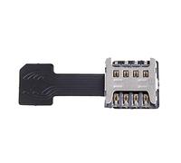 + Adaptador horizontal dos en uno, extensor de teléfono 4G móvil para extensor para kit de tarjetas, soporte USB, estuche de herramientas, escritor USB y herramienta