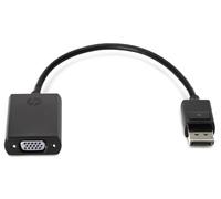 HP Adaptador DisplayPort a VGA - 0,2 m - DisplayPort - VGA (D-Sub) - Macho/Hembra - Negocios - 60 g