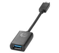 Adaptador HP N2Z63AA USB-C a USB 3.0 5 Gbps Negro Alt Mode DisplayPort