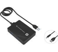 Adaptador Hub USB 4 EN 1 - (4x USB 3.0) con Power Jack - CONCEPTRONIC