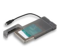 adaptador i-tec MySafe Easy negro de 2,5", USB-C 3.1 [Disco duro de 3,5" > USB-C 3.1 Gen. 2]