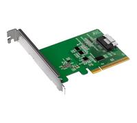 Adaptador Icy Dock slimSAS 8i a PCIe 4.0 x8 con Receptor