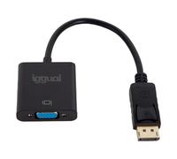 iggual Adaptador DisplayPort a VGA IGG319062 (M) a (H)