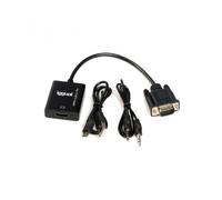 Adaptador Iggual HDMI a VGA con audio