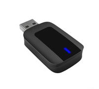 Adaptador inalámbrico 2 en 1 para Carplay y para Android, BT 5.3 Dual WiFi 6 Dongle, conversión de cable a inalámbrico para iPhone y Android, para mini USB fácil configuración, actualización OTA