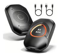 Adaptador inalámbrico 5 en 1 para coche C-arPlay y Android, adaptador CarPlay inalámbrico con Net-Flix, You-Tube, tarjeta TF, Plug & Play, Magic Video Ai Box para vehículos con cable de fábrica Apple