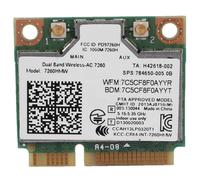 Adaptador inalámbrico AC1200 de doble banda para tarjeta PCI-E 7260 7260HMW