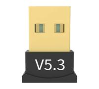Adaptador inalámbrico, Adaptador inalámbrico de Escritorio - Adaptador de Audio inalámbrico 5.3 | Receptor transmisor USB inalámbrico, Accesorios de computadora para teléfonos, Auriculares, teclados