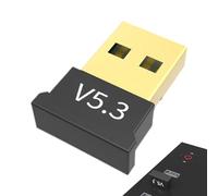 Adaptador inalámbrico,Adaptador inalámbrico para escritorio | Receptor Inalámbrico 5.3 para PC - Receptor Dongle, Receptor Transmisor USB Inalámbrico, Accesorios de Computadora para Auriculares