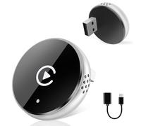 Adaptador inalámbrico CarPlay 2 en 1 para coche CarPlay y Android, actualizado con cable a mini juego inalámbrico con extensión USB tipo C, compatible con Apple iPhone iOS 10+ y vehículos con cable