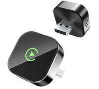 Adaptador inalámbrico CarPlay para Apple, actualización de cableado a inalámbrico, USB-C/Tipo-C, Plug&Play, conexión Estable sin demoras, CarPlay para iPhone, con aplicación Web y actualizaciones OTA