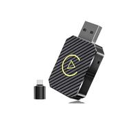 Adaptador inalámbrico CarPlay para Apple iPhone, adaptador inalámbrico CarPlay con extensión USB y USB-C/Tipo