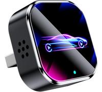 Adaptador inalámbrico CarPlay para iPhone - Actualización a CarPlay inalámbrico, Plug & Play, USB/Type-C, Mini y adaptador inalámbrico CarPlay estable compatible con Apple iOS 10+ y coches CarPlay con