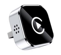 Adaptador inalámbrico CarPlay para iPhone - Actualización a CarPlay inalámbrico, Plug & Play, USB/Type-C, Mini y adaptador inalámbrico CarPlay estable compatible con Apple iOS 10+ y coches CarPlay con