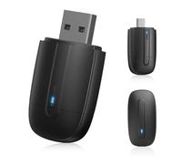 Adaptador Inalámbrico Carplay para iPhone iOS 10+ y Android 11+, 2 en 1 Adaptador Inalámbrico para CarPlay y Android Auto Plug & Play Mejorada de Cable aInalámbrico para Cambio Rápido de Teléfono