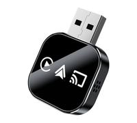 Adaptador inalámbrico: dongle compacto de 1,71 pulgadas | Dongle inalámbrico: el adaptador para automóvil sin latencia garantiza una conexión perfecta para la conducción en la ciudad, en la autopista