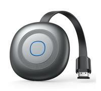 Adaptador inalámbrico HDMI Dongle, Wireless Miracast HDMI Dongle, 4K 1080P HD WiFi Display Dongle, Compatible con iOS/Windows/Android/iPhone/Mac/DLNA/Airplay/Miracast/Proyector