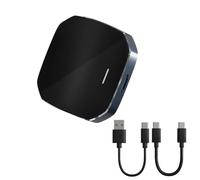 Adaptador inalámbrico Klack Mini CarPlay Box 2025 - CarPlay y Android Auto sin Cables | Streaming con Netflix y Youtube | Plug & Play